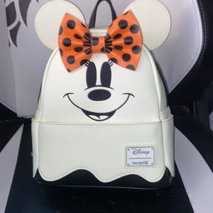 Loungefly Ghost Minnie backpack NWT